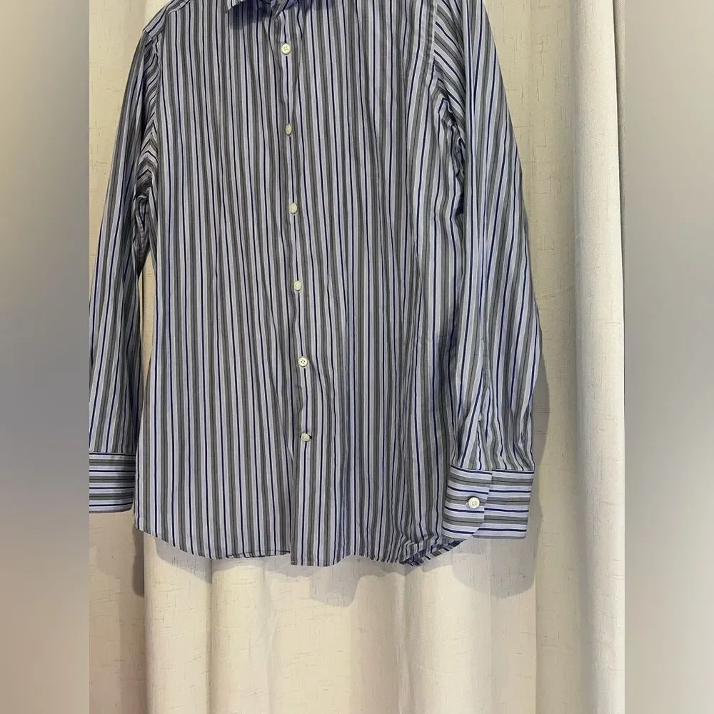 Banana Republic Slim Fit Button Down Shirt Size Large